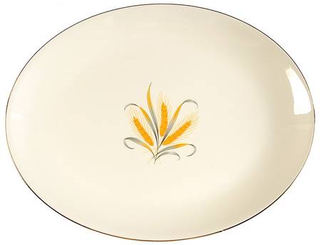 Fieldcrest 13" Oval Serving Platter