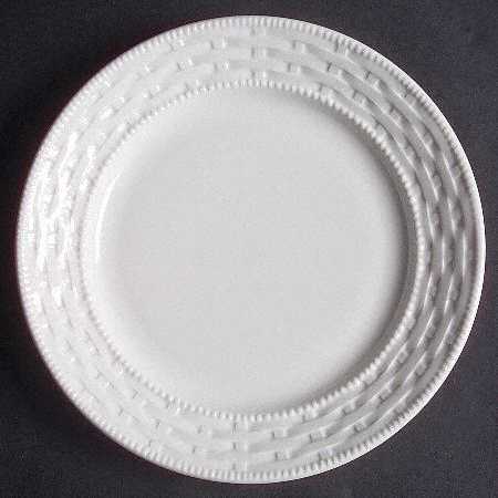 Wicker Basket Bread & Butter Plate