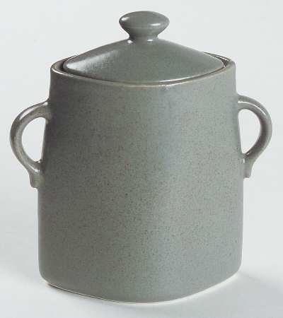 Slate (Round) Sugar Bowl & Lid