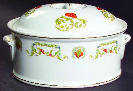 Chantoung 1 Quart Oval Covered Casserole