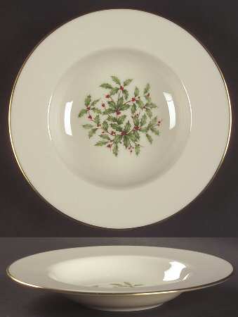 Holiday (Presidential)  Rim Soup Bowl by Lenox