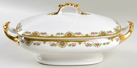 MHL14 Oval Covered Vegetable