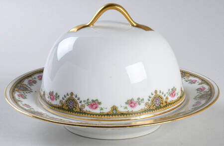 MHL14 Round Covered Butter w/Strainer