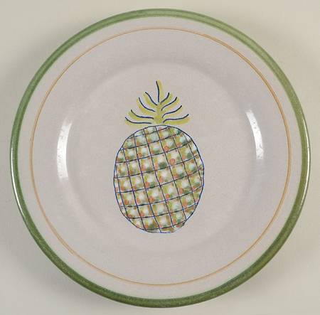 Pineapple Luncheon Plate