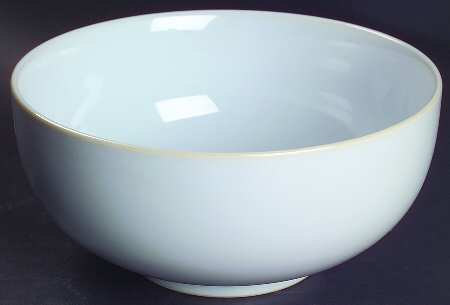 Kyoto White 8" Round Vegetable Bowl