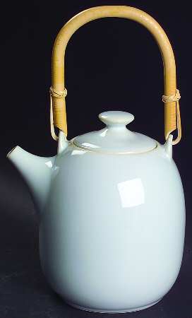 Kyoto White Teapot & Lid