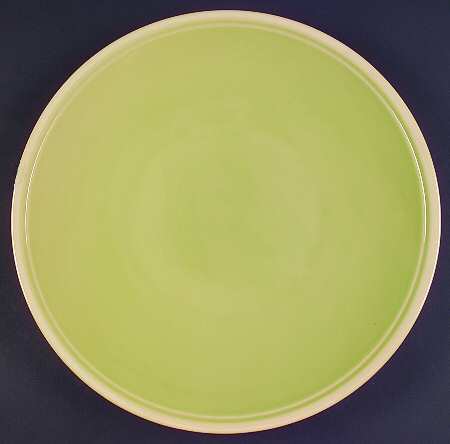 Celadon Stripe 14" Chop Plate (Round Platter)