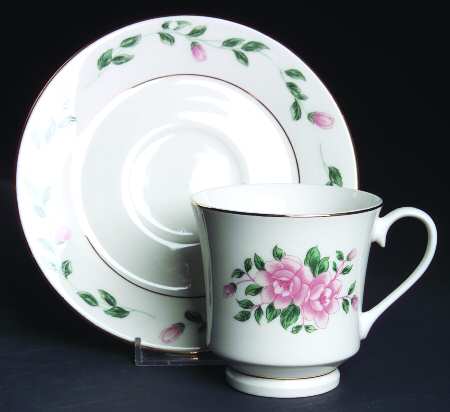 Esabeth Footed Cup & Saucer Set by Lynn's China
