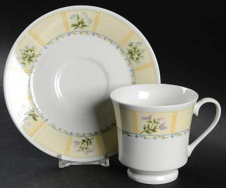 Claryssa Footed Cup & Saucer Set