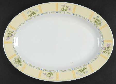 Claryssa 14" Oval Serving Platter