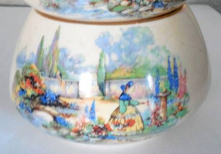 In An Old World Garden Open Sugar Bowl