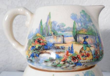 In An Old World Garden Creamer