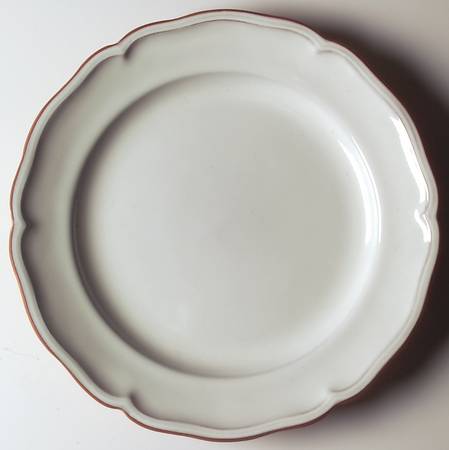 Queen Anne Terra Cotta Buffet Service Plate