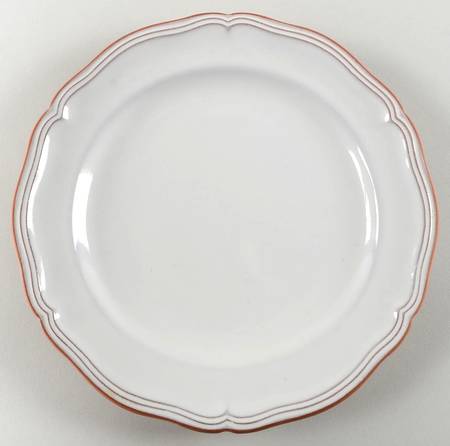 Queen Anne Terra Cotta Luncheon Plate