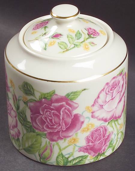 Flower Blossom Collection Sugar Bowl & Lid