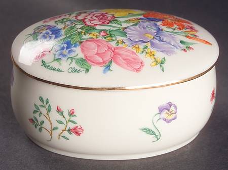 Flower Blossom Collection Music Box with Lid