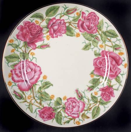 Flower Blossom Collection Dessert/Pie Plate
