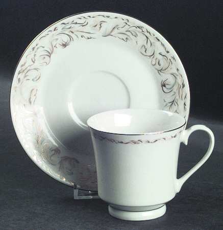 LNN16 Footed Cup & Saucer Set by Lynn's China