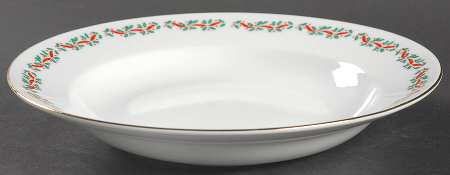 Ljoljo1 Rim Soup Bowl by LJS Porcelain