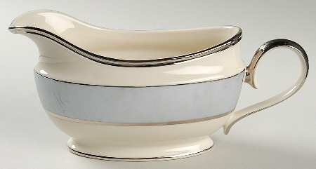 Blue Frost Gravy Boat
