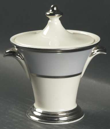 Blue Frost Sugar Bowl & Lid