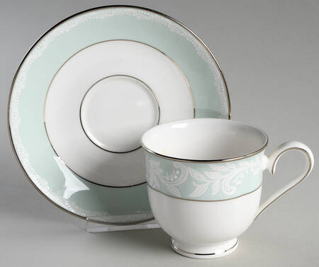 Charity Footed Cup & Saucer Set