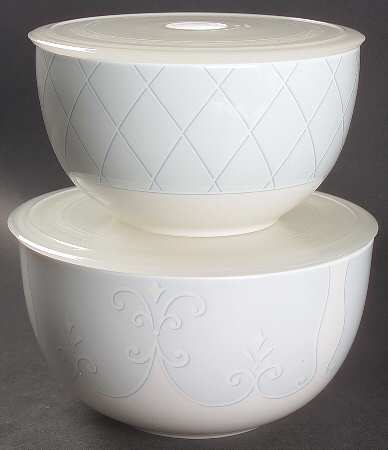 Swedish Lodge Ceramic Bowl Set (BO2SL,BOW2CS) by Lenox