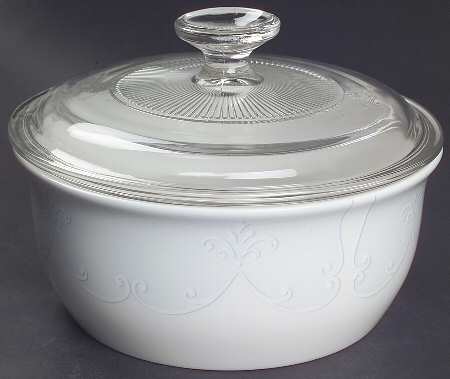 Swedish Lodge 1.5 Qt Round Covered Casserole with Glass Lid by Lenox