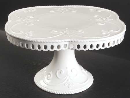 Swedish Lodge 11" Diameter Pedestal Cake Stand by Lenox