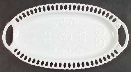 Swedish Lodge Pierced Sandwich Tray by Lenox