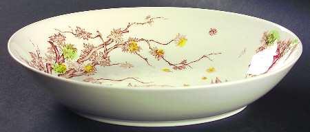 New England Autumn 10" Oval Vegetable Bowl