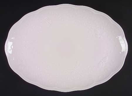 Butterfly Meadow Petal 16" Oval Serving Platter