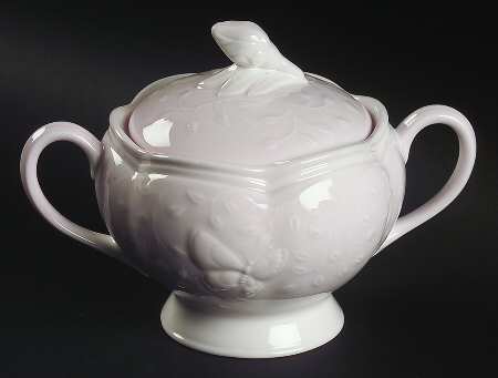 Butterfly Meadow Petal Sugar Bowl & Lid