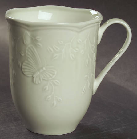 Butterfly Meadow Leaf Mug