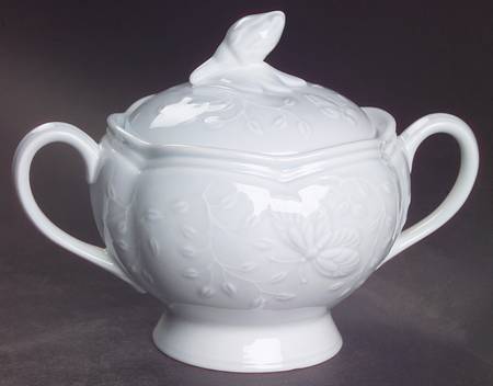 Butterfly Meadow Sky Sugar Bowl & Lid