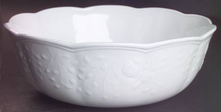 Butterfly Meadow Sky 10" Round Vegetable Bowl