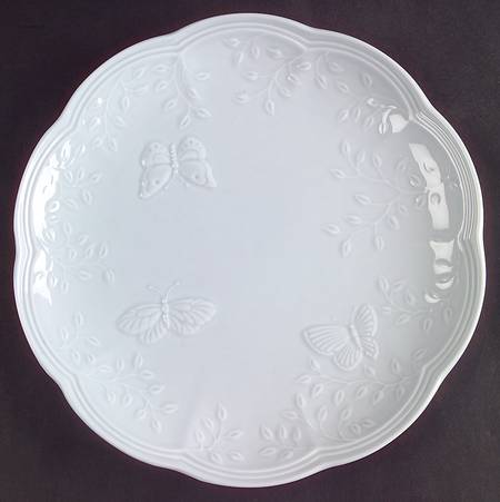 Butterfly Meadow Sky Luncheon Plate