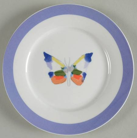 Farfalla Purple Salad Plate