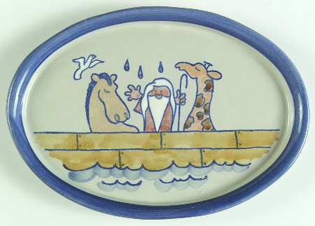 Noah's Ark Tray for (5 Piece) Child's Tea Set