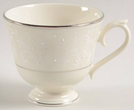 Pearl Innocence Footed Cup by Lenox