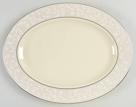 Pearl Innocence 13" Oval Serving Platter