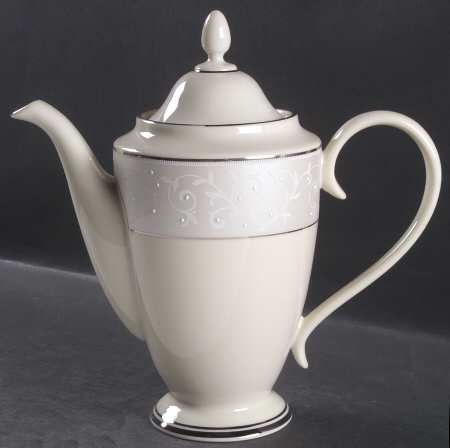 Pearl Innocence 1999 Shape Coffee Pot & Lid