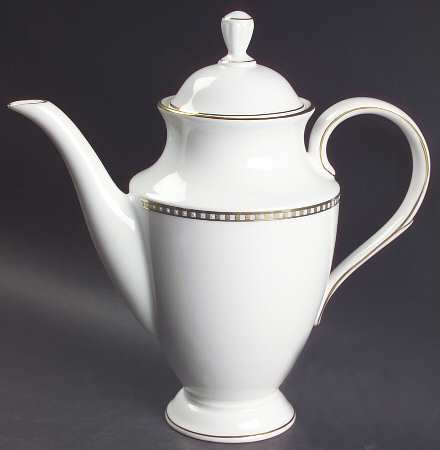Beaded Majesty Coffee Pot & Lid by Lenox
