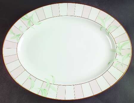 Tropical Paradise 16" Oval Serving Platter