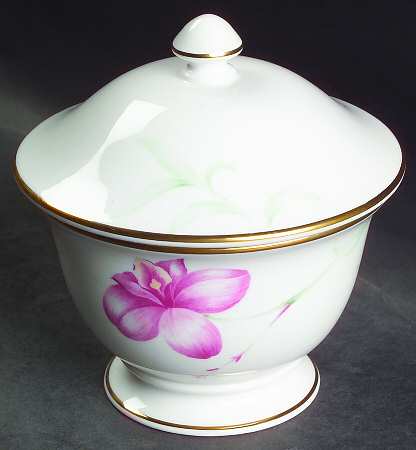 Tropical Paradise Sugar Bowl & Lid