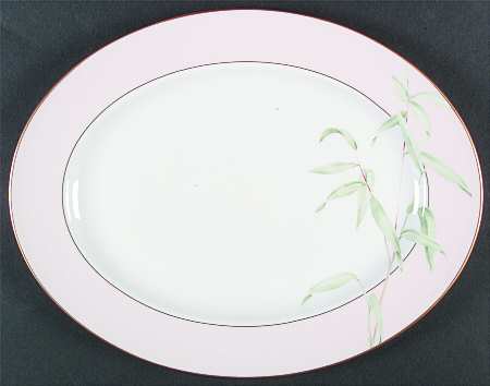 Exotic Flora 16" Oval Serving Platter
