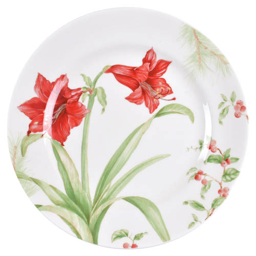 Winter Garden Amaryllis Dinner Plate