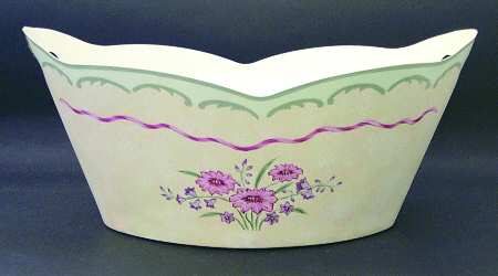 Perennial Garden Toleware Metal Ice Chest