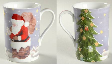 Christmas Collage Mug