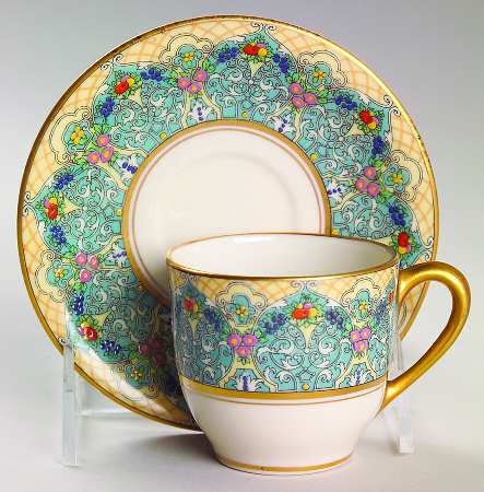 Pasadena (Smooth) Flat Demitasse Cup & Saucer Set